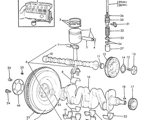 ford 9n 800 parts diagram